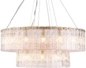 Подвесная люстра NEWPORT 10826+18/S brass М0065138