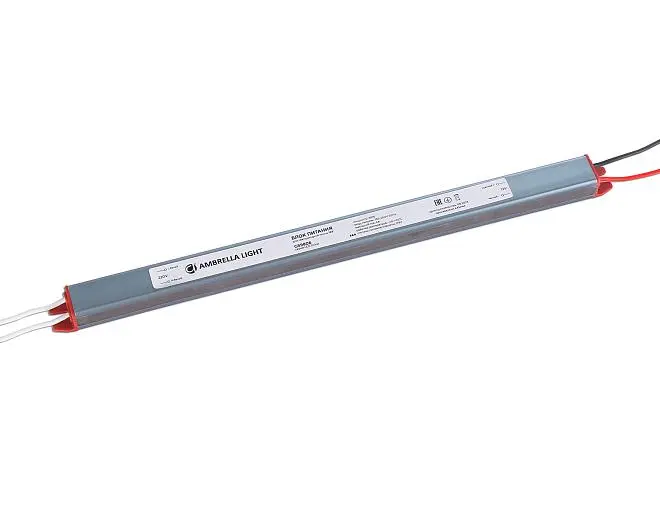 Блок питания ультратонкий для светодиодной ленты Ambrella light GS9806 Блок питания ультратонкий для светодиодной ленты Ambrella light GS9806