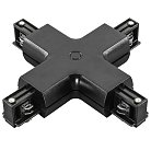 Соединитель трековый трехфазный X-образный Lightstar 504147 BARRA