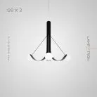 Люстра LUDEN 3 лампы Lampatron luden-3 7661-21449