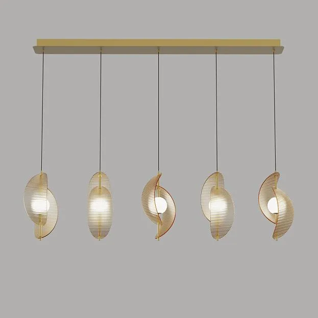 Подвесной светильник Delight Collection MD24030035-5B brass/amber MD24030035 Подвесной светильник Delight Collection MD24030035-5B brass/amber MD24030035