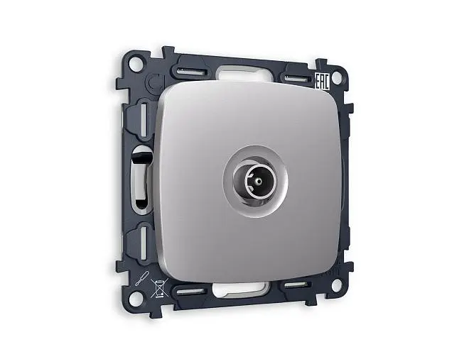 Комплект механизма TV розетки проходной Ambrella Volt MO513030 QUANT Комплект механизма TV розетки проходной Ambrella Volt MO513030 QUANT