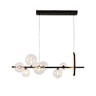 Люстра Delight Collection KG1233P-7 black/clear Art Deco Bubble