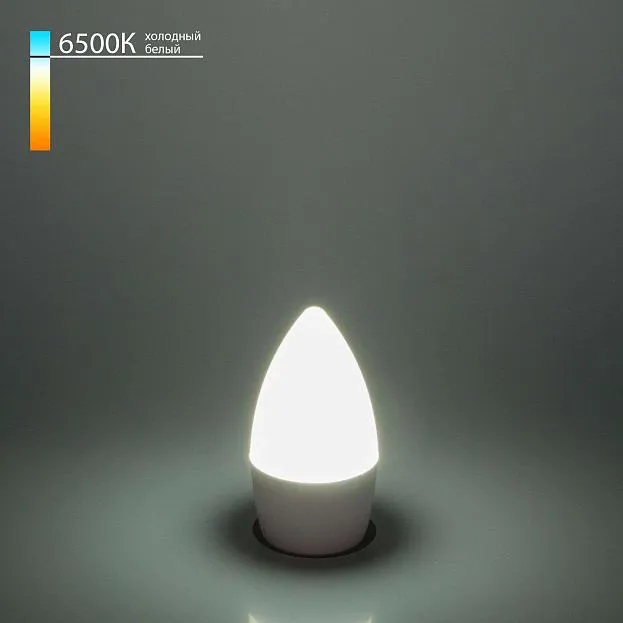 Лампа Elektrostandard BLE2738 "Свеча" СD LED 6W 6500K E27 a048678 Лампа Elektrostandard BLE2738 "Свеча" СD LED 6W 6500K E27 a048678