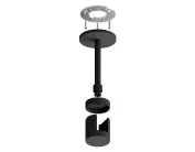 Крепеж накладной Ambrella light A9222 BK черный D20*100mm Techno Ring