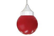 Промышленный подвесной светильник ЭРА НСП 01-60-003 красный