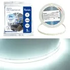 Светодиодная LED лента 240SMD(2835)/м 22Вт/м 24V 5000*10*1.22мм 6000К IP20 Feron 48831 LS503