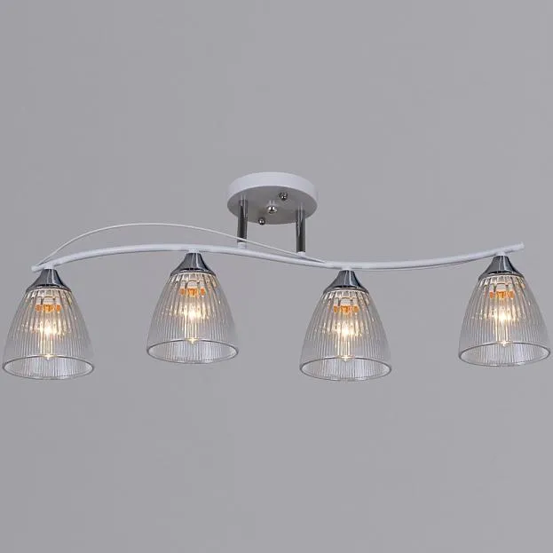 Потолочная люстра Reluce 87360-0.3-04 WH+CR Потолочная люстра Reluce 87360-0.3-04 WH+CR