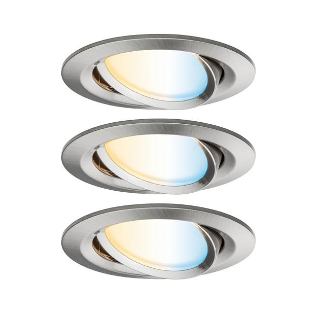 Встраиваемые светильники Paulmann 92962 EBL Nova Plus ZB Coin