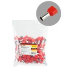 Наконечник штыревой втулочный изолированный НШВИ(2) 10-14 (упаковка 100 шт) Stekker 50393 LD406-1014