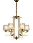 Подвесная люстра Lumina Deco LDP 8012-6 F.GD Manhattan