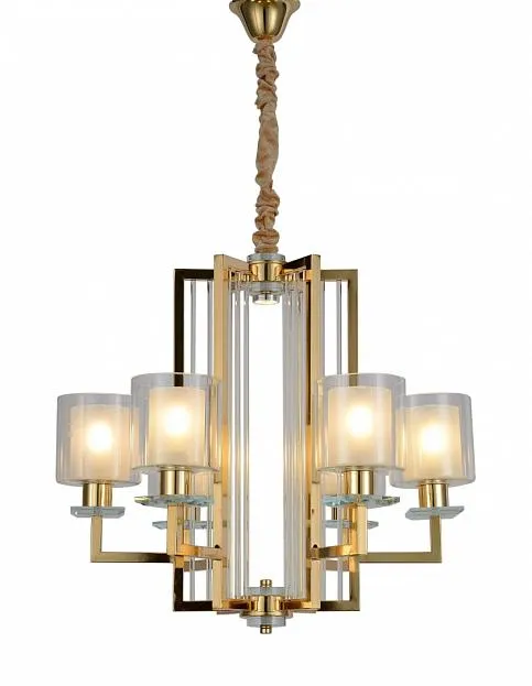 Подвесная люстра Lumina Deco LDP 8012-6 F.GD Manhattan