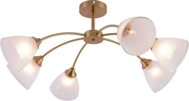 Люстра 6хЕ27 60 Вт модерн Rivoli 9189-306 Debra