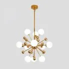 Люстра BBANG 11 плафонов (диаметр 60 см). Lampatron bbang-11 907-1754