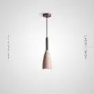 Подвесной светильник DALBY WOOD Темное Дерево. Травертин Lampatron f-dalby-wood-dark-t 7128-19575