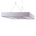 Промышленный подвесной светильник Uniel ULO-K16B 2x22W/4000K/L100 5W/RGB IP44 LIGHT GREY ULO-K16B