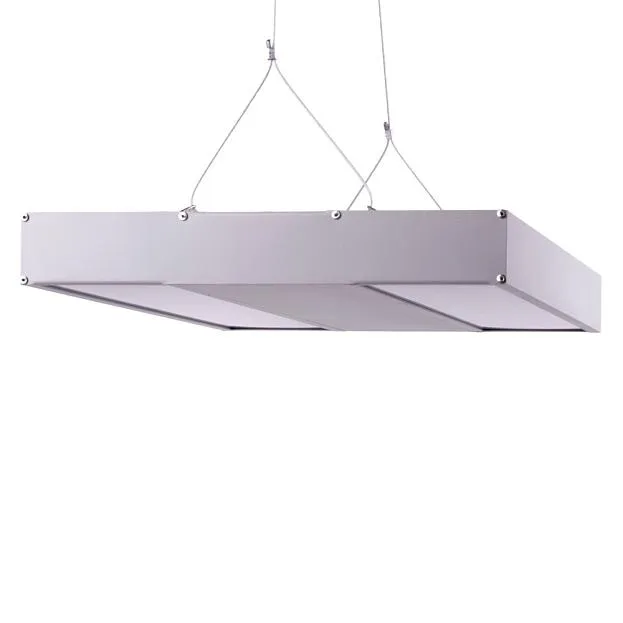 Промышленный подвесной светильник Uniel ULO-K16B 2x22W/4000K/L100 5W/RGB IP44 LIGHT GREY ULO-K16B