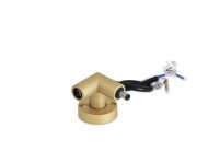 Токопроводящий угловой соединитель Donolux L Connector R DL20651 Brass1 Scroll Line