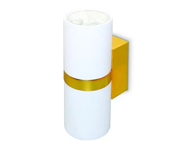Настенный светильник Ambrella light FW242/2 WH/GD