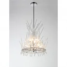 Подвесная люстра iLamp 966C-12 CR+CL CASA