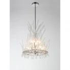 Подвесная люстра iLamp 966C-12 CR+CL CASA