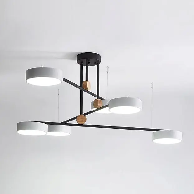Люстра TECHNUM COLOR LED 6 плафонов. Цвет белый. Lampatron 1409-22307 Люстра TECHNUM COLOR LED 6 плафонов. Цвет белый. Lampatron 1409-22307