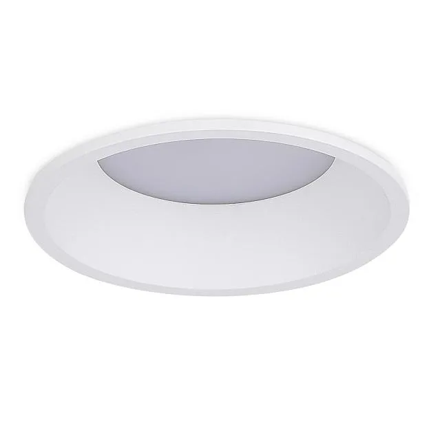 Светильник встраиваемый, под лампу GX53, D105xH33мм, IP20, белый Donel DN15009R1W DN15