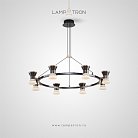 Кольцевые люстры и светильники MANASSE Lampatron 8678-24271