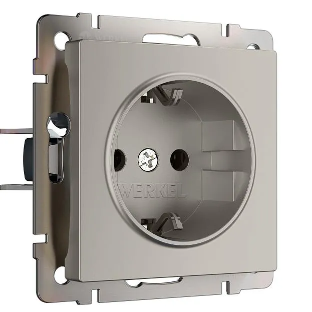 розетка с заземлением Werkel W1271004 Встраиваемые механизмы дымчатый a069462 розетка с заземлением Werkel W1271004 Встраиваемые механизмы дымчатый a069462