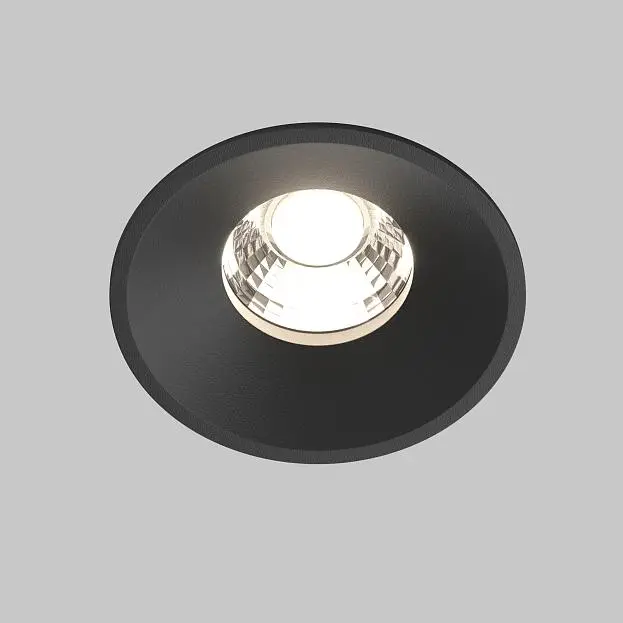 Встраиваемый светильник Maytoni DL058-12W4K-B Round Встраиваемый светильник Maytoni DL058-12W4K-B Round