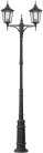Наземный фонарь Oasis Light 79710LA/E7 09 Bl ALBORG L