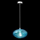 Светильник подвесной Crystal Lux FORMLESS SP1 BLUE
