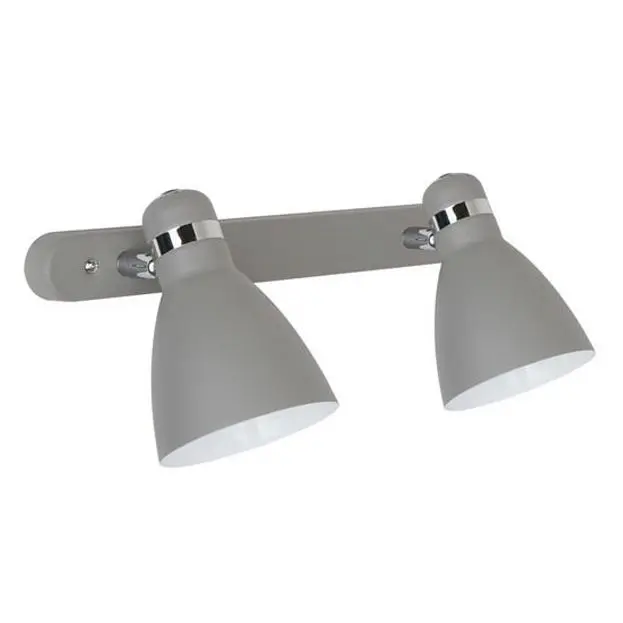 Настенный светильник Arte Lamp A5049AP-2GY Mercoled Настенный светильник Arte Lamp A5049AP-2GY Mercoled
