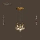 Готовая комбинация светильников EAST MORE 3 лампы (Диск) Lampatron east-more-3-disk 4605-11644