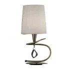 Настольная лампа Mantra 1629 MARA ANTIQUE BRASS