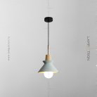 Подвесной светильник TAGA Цвет светло-зеленый. Lampatron 2935-7004