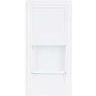 Розетка DEC RJ45 FTP кат.5e, 1мод., бел. (22.5х45мм), Donel DECF12WF5 45х45