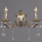 Бра ILLUMICO IL9927-2WSQ-24 AB CASTOR