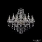 Люстра хрустальная Bohemia Ivele Crystal  1415/10+5/300 G