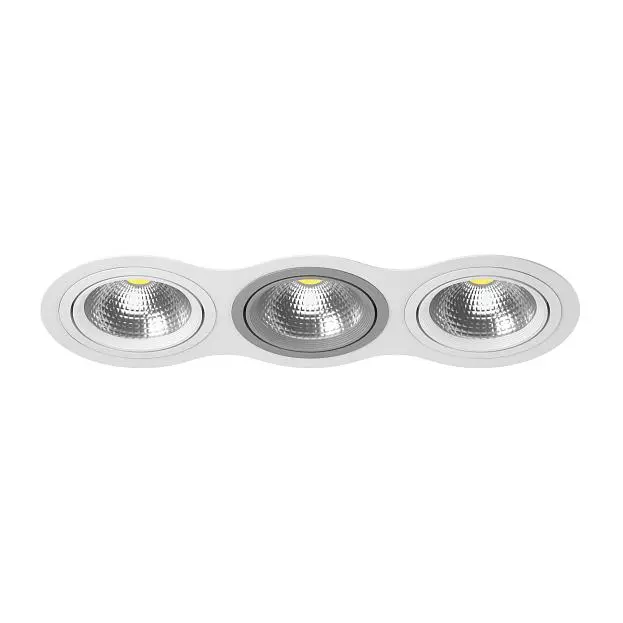 Встраиваемый светильник Lightstar i936060906 INTERO 111 Triple ROUND Встраиваемый светильник Lightstar i936060906 INTERO 111 Triple ROUND