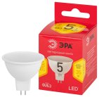 Лампочка светодиодная ЭРА LED MR16-5W-827-GU5.3 R