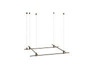 Основание для модульных светильников Donolux DL20225L1000x1000C B.Bronze Code 1.2