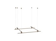 Основание для модульных светильников Donolux DL20225L1000x1000C B.Bronze Code 1.2