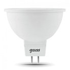 Лампа Gauss 201505205 GU5.3 5W 4100K полусфера матовая MR16 LED