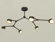 Люстра на штанге Ambrella light XB9056152/6 SBK/PYG