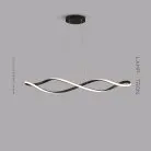 Реечный, рядный светильник ELISEUS Цвет Черный Lampatron eliseus-black 7326-20185