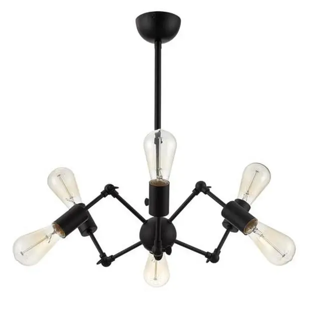 Светильник Подвесной Arte Lamp A9190LM-6BK Светильник Подвесной Arte Lamp A9190LM-6BK