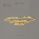 Кольцевые люстры и светильники ANDANTE Три кольца. Размер S Lampatron 5107-13069