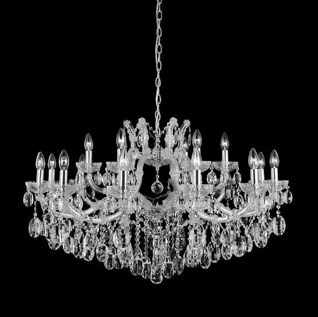 Люстра Crystal Lux HOLLYWOOD SP12+6 CHROME 2010/318 Люстра Crystal Lux HOLLYWOOD SP12+6 CHROME 2010/318