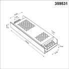 Драйвер IP20 300W 48V Novotech 359531 DRIVE